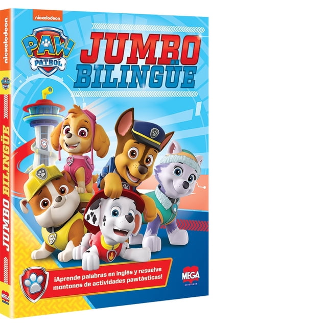 Jumbo bilingüe Paw Patrol, Ediciones Larousse, Infantil, Actividades, Edición 1