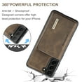 thumbnail image 4 of ELEHOLD Wallet Case for Samsung Galaxy S24, Premium Vegan Leather Soft TPU Magnetic Detachable Card Holders Kickstand Function Shockproof Full Protection for Samsung S24,
Coffee, 4 of 11