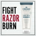 thumbnail image 5 of (2 pack) Cremo Sensitive Skin Concentrated Shave Cream, Unscented, 6 oz, 5 of 9