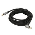 thumbnail image 4 of Cable USB C de 90 grados 4K 60Hz compatible con PD100W tipo C 3.1 Gen2 Cable de carga rápida USB C de función completa para Steam Deck 300 cm/118,1 pulgadas, 4 of 12