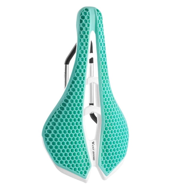 Bicycle Saddle 3D Printed Honeycomb Saddle Comfortable Breathable Gravel Road Bicyle Riding Seat Part