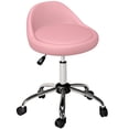 thumbnail image 1 of HOMCOM Tabouret de Salon Réglable Pivotant Massage Spa Beauté Rose, 1 of 10