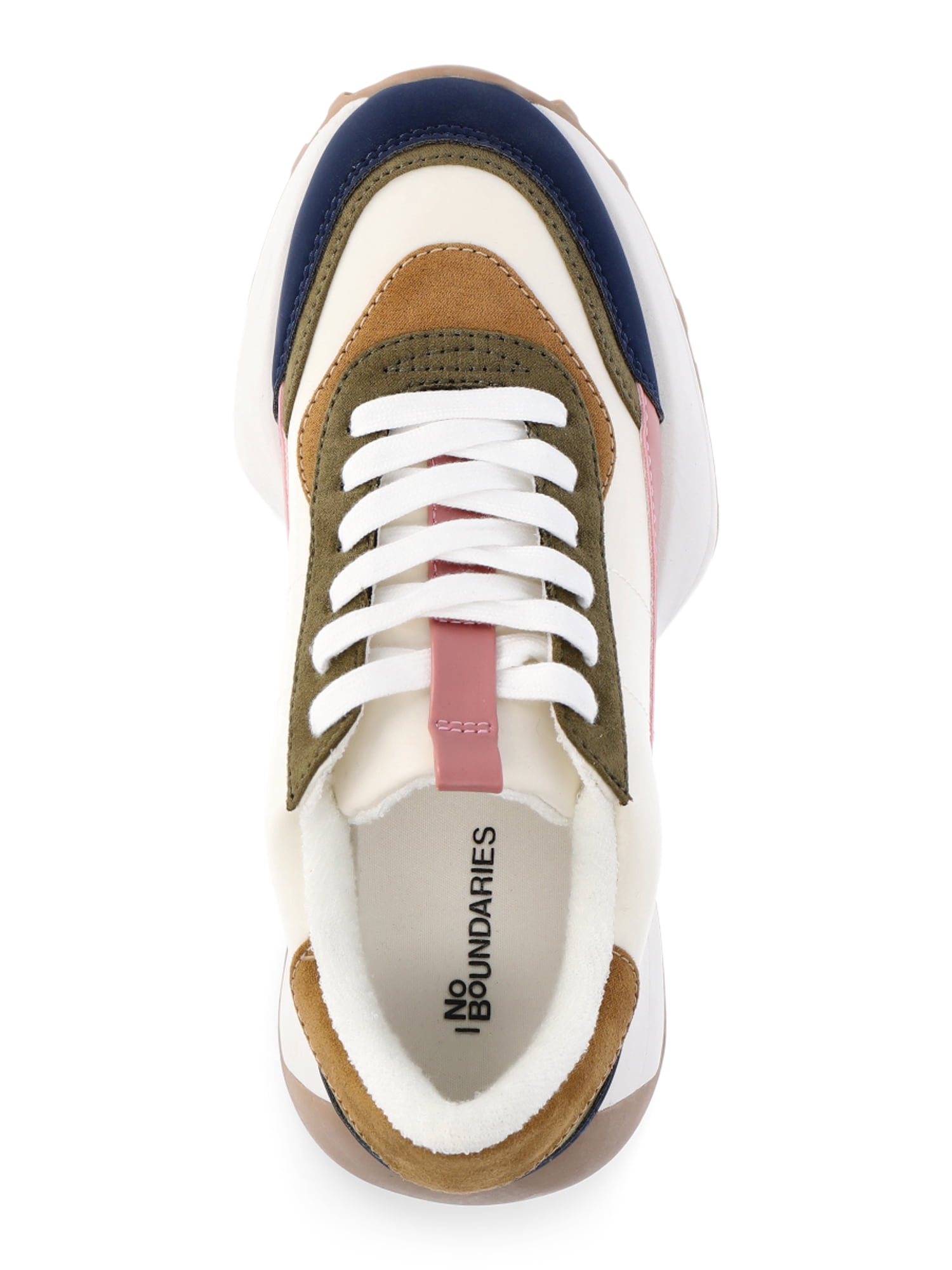 No Boundaries Women's Retro-Inspired Sneakers
