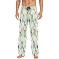 thumbnail image 2 of Vintageflowers and Butterflies Men's Pajama Pants Lightweight Sleepwear Bottom Lounge Pants, 2 of 6