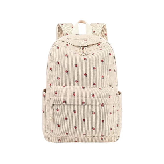 Y2k Cherry Backpack Preppy Aesthetic Backpack Cutecore Bookbag Casual Backpack Purse for Laptop Travel