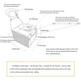 thumbnail image 4 of Asiento de coche plegable para mascotas, transportador de coche para gatos con correa de seguridad y bolsillo de almacenamiento con cremallera con 2 barras de soporte, perro pequeño portátil Xemadio WMZL-239, 4 of 6