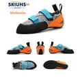 thumbnail image 5 of SKIUHS Men & Women Rock Climbing Shoes (Beginners/Advanced) – Indoor Outdoor Adjustable Hook-and-Loop Sticky Sole, 5 of 10