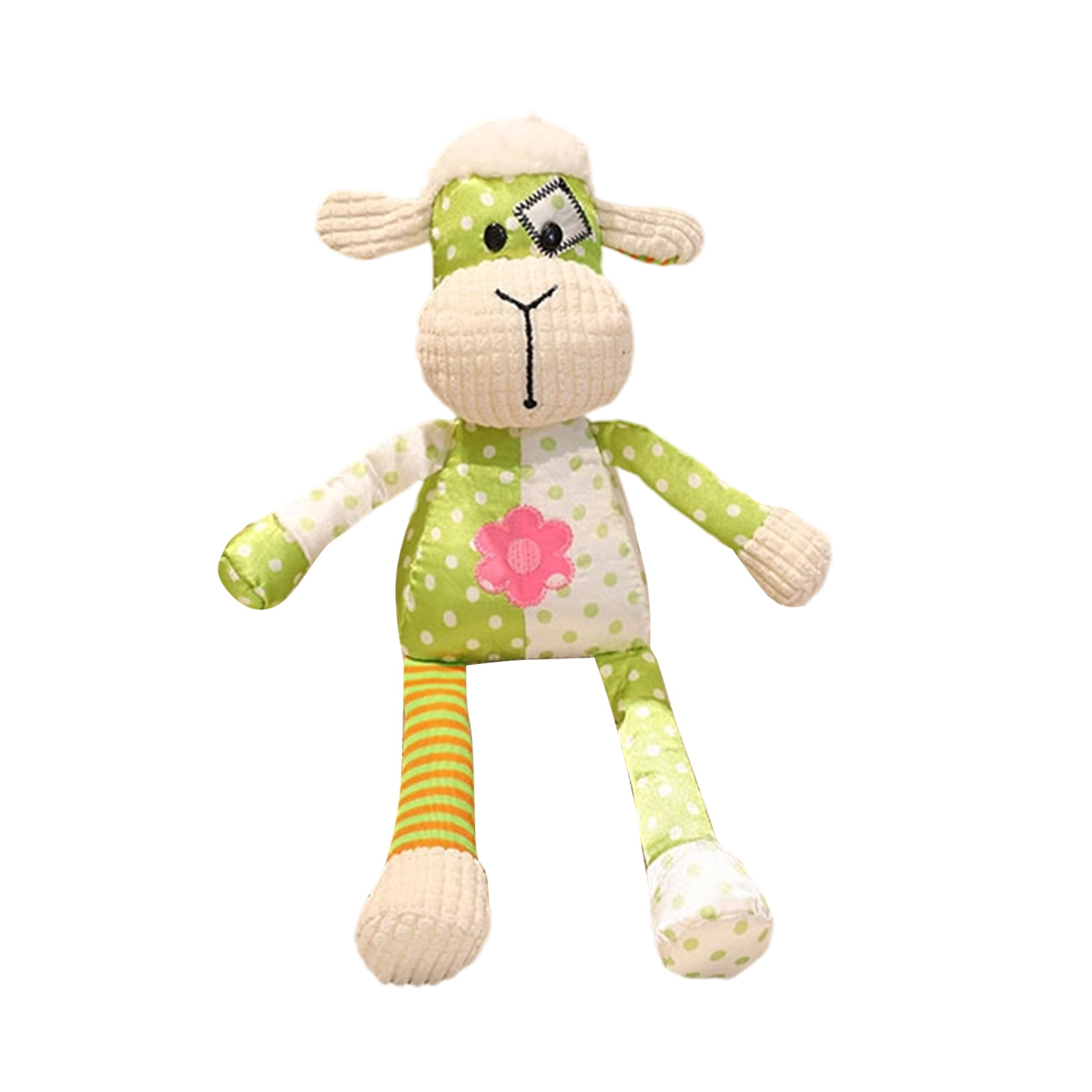 11.81Inch Cute Animals Sleeping Companion Stuffed Animal Plush Doll, Perfecr Birthday Christmas Holiday Valentines Gifts, Easter Basket Stuffers(cat, sheep, cow, duck, bird, dog)