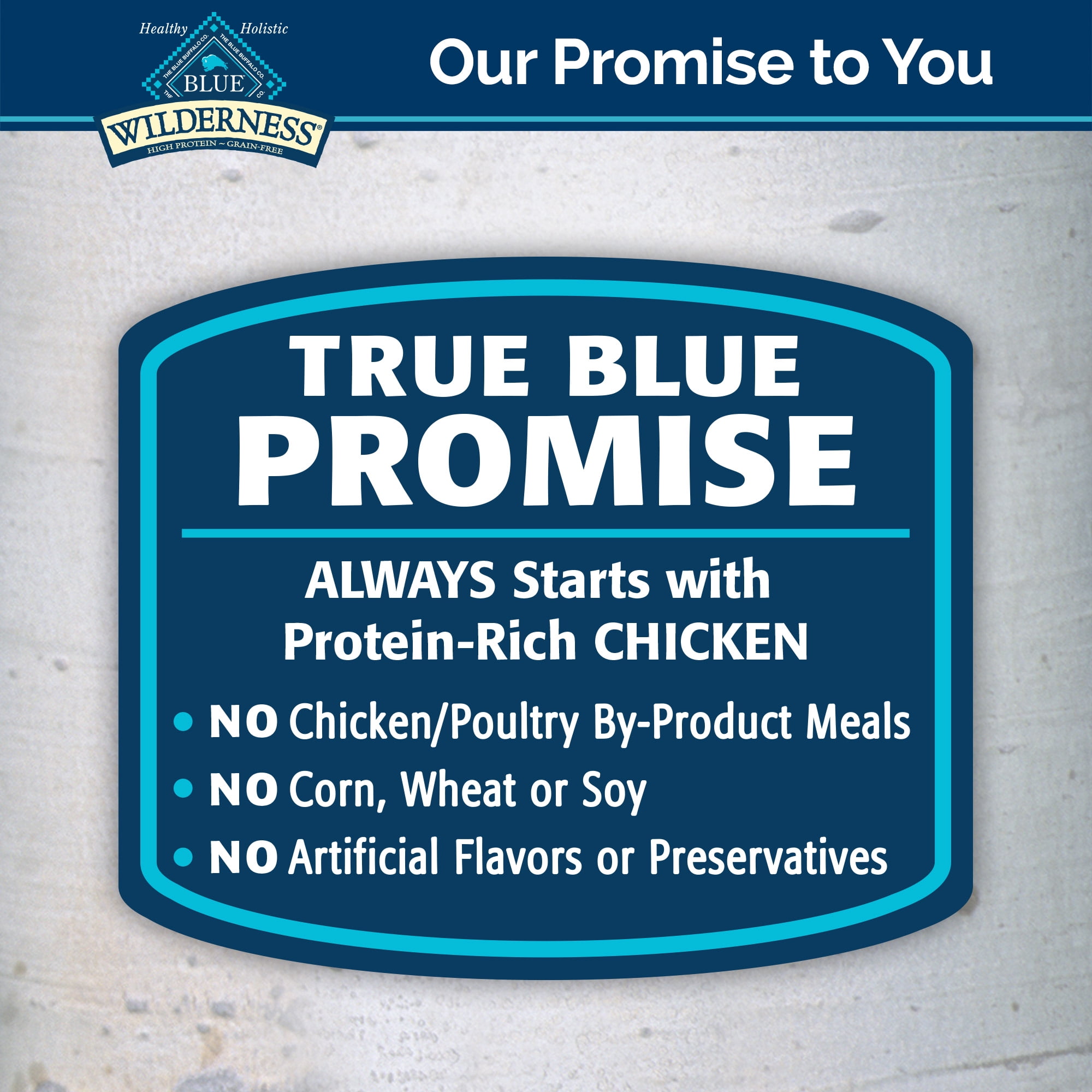 Blue Buffalo Wilderness Kitten High Protein Grain Free Chicken Wet Cat Food, 24 Pack