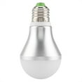 thumbnail image 1 of Bombilla LED E27 de 5 W con sensor automático, control de luz, 6500 K, CA 85-265 V, 1 of 11