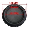 thumbnail image 5 of 8 Inch Bass Speaker Passive Radiator Auxiliary Rubber Vibration Plate Subwoofer Replacement, 5 of 5
