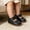 Black, variant on 2026 Girls Mary Jane Flats Bow Non- Soft Sole Princess First Walkers Sneaker Wedding Dress Shoes(6-12 Months,White)