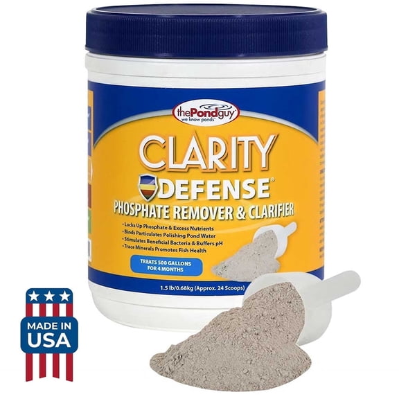 The Pond Guy Clarity Defense Water Garden Flocculant & Clarifier, 1.5 lb 