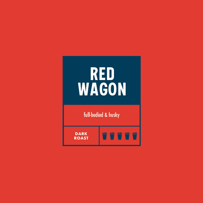 Boyd's Red Wagon Whole Bean Coffee, 5lb Bag – Dark Roast – Full-Bodied with Rich, Smoky Flavor and Hints of Dark Chocolate & Citrus