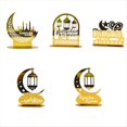 thumbnail image 4 of RamadáN Adornos AcríLicos Luna Dorada Estrella Linterna Decoraciones Eid Mubarak C, 4 of 5
