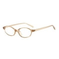 thumbnail image 1 of Retro Oval Shaped Glasses for Small Faces with 90s Style and Blue Light Filtering Technology, 1 of 3