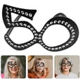 thumbnail image 3 of 2 pares de gafas número 50, gafas de cumpleaños, elegantes accesorios para cabina de gafas, 3 of 4