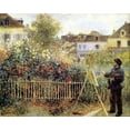 thumbnail image 1 of Monet Painting At Argenteuil - CANVAS OR FINE PRINT WALL ART, 1 of 1