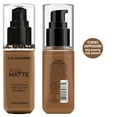 thumbnail image 7 of L.A. COLORS Liquid Truly Matte Foundation, Cappuccino, 1.35 fl oz, 7 of 7