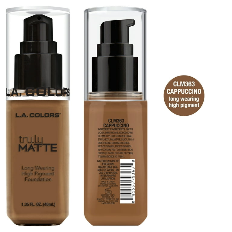 専用　Loop Clique The Foundation Amazon.com : L.A. COLORS Truly Matte Foundation, Cappuccino CLM363
