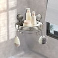 thumbnail image 4 of Binwennn Kitchen Holder Wash Basin for Baby Bottles Dish Drying Rack Mate Suction Triangle Storage Rack Adjusatble Suction Cup Shower Rack Wall Mounted Shower Triangle Organizer Torage Rack Removable, 4 of 7