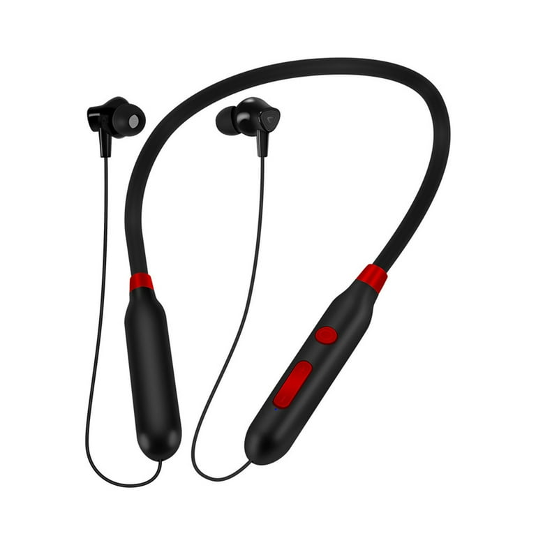 Christmas Savings Bixock Bluetooth Headphones The Neck Mounted Bluetooth Earphones Have Good Stereo Sound Quality Can Be Inserted Into A Memory Card and Are Comfortable To Wear. Walmart