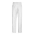 thumbnail image 5 of YOIAVAIOY Mens Golf Pants Stretch Relaxed Fit Sweat Pant Lightweight Casual Straight Leg Dress Pant with Pockets White XXL, 5 of 7