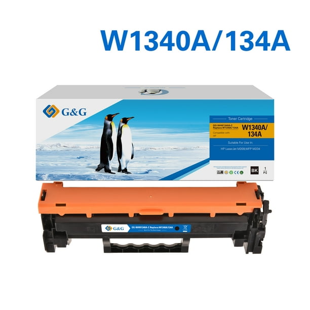 G&G W1340A Compatible Toner WITH CHIP for HP W1340A 134A for LaserJet M209dw M209dwe MFP M234dwe M234sdw Black 1-Pack - Walmart.com