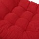 thumbnail image 2 of Xiao Hua 1 cojín suave para asiento de silla de comedor, 15,8 x 15,8 cm, con cremallera y cuerda para colgar, para interior y exterior (rojo)., 2 of 4