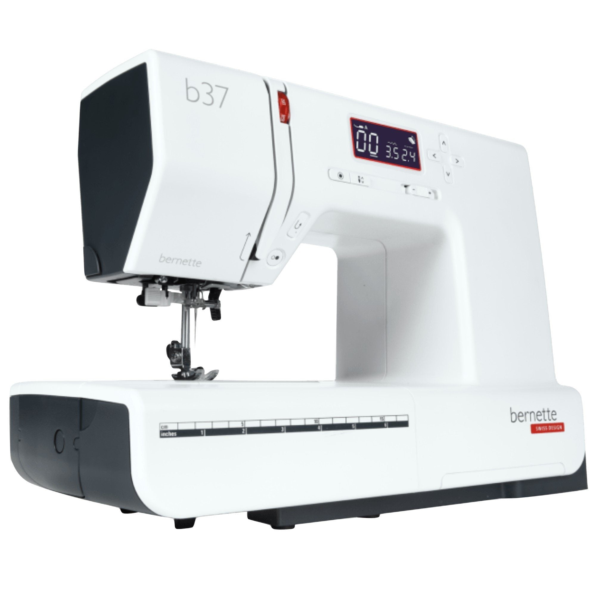 Bernette B37 Computerized Sewing Machine Bundle w/ 5 Pressure Feet