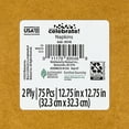 thumbnail image 4 of 6.5" x 6.5" Disposable Gold Paper Napkins, 75 Count, by Way To Celebrate, 4 of 6