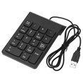 thumbnail image 2 of Mini teclado numérico con cable USB de 18 teclas para computadora portátil de escritorio, 2 of 6