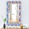 thumbnail image 2 of DESIGN ART Designart 'Colorful Abstract Paisley Pattern' Modern Mirror - Vanity Printed Mirror 23.7 in. wide x 31.5 in. high, 2 of 4