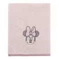 thumbnail image 1 of Minnie Mouse Appliqued Baby Blanket, Pink, Infant Girl, 1 of 6