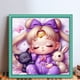 thumbnail image 2 of Kit Punto Cruz para Niña Bordado Con Hilo Algodón Ecológico 11CT Arte 40x40cm, 2 of 9