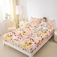 thumbnail image 4 of Feelyou Kid Cartoon Pig Cow Twin Sheet Sets, Farm Animal Theme Bedding, 3-Piece, 4 of 7