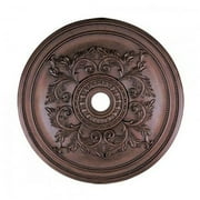 8210-58-Livex Lighting-Versailles - Ceiling Medallion in Style - 30.5 Inches wide by 1.5 Inches high-Imperial Bronze Finish