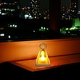 thumbnail image 4 of Giunmcul My Order Decorative Wind Lamp Three-dimensional Triangular Candlestick Electronic Candle LED Party Atmosphere Decorations Props, 4 of 5
