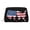 Gold, variant on Travel Makeup Bag Patriotic Soldier Flag Cosmetic Bag for Women, Waterproof Portable Pouch Toiletry Bag Pattern Make up Bag Gold