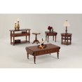 Wellington Hall Round End Table, Cherry