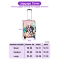 thumbnail image 5 of Happy Easter Saint Bernard with Bunny Ear Headband and Flowers Travel Luggage Cover St Dog Lover Suitcase Dust Protective Decor - 13001, 5 of 5