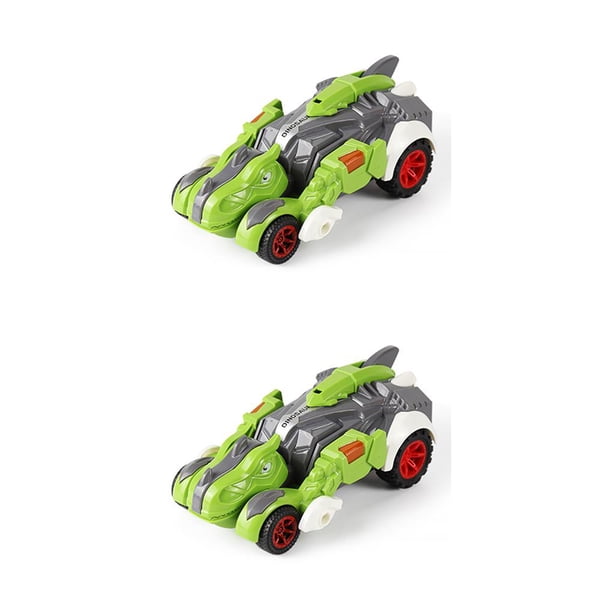 Vogacara ABS Boys Toy Car Animal Type Vehicle Indoor Playground Playing Auto Interactive Birthday Christmas Gift Toys Green Type1 NO1 Vogacara CBP183096