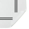 thumbnail image 6 of Creative Products Classic White Monogrammed Shower Curtain - J, 6 of 7