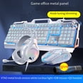 thumbnail image 2 of Maytalsory Mechanical Keyboard Comfortable Typing And Waterproof Wireless Connection Keyboard Mechanical white, 2 of 6