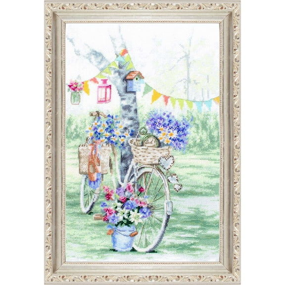 Letistitch Bike Counted Cross-Stitch Kit