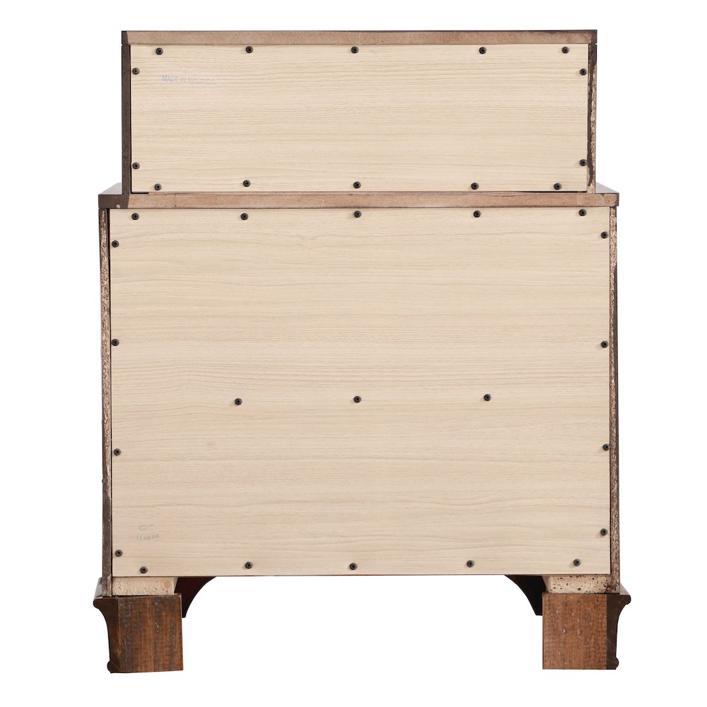 Glory Furniture LaVita Nightstand in Oak Color
