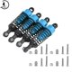 thumbnail image 1 of Amortiguador de Aleación de aluminio Vhermosa 4 Uds para camión WPL 1623T RC Azul, 1 of 8