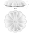 thumbnail image 3 of Molde de silicona para tartas con forma de flor | Molde antiadherente para hornear de silicona | Perfecto para postres de mousse, gelatina, chocolate y dulces | Imprescindible para tu kit de, 3 of 6