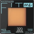 thumbnail image 2 of (3 pack) Maybelline Fit Me Matte Poreless Pressed Face Powder Makeup, Natural Tan, 0.29 oz, 2 of 9