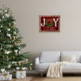 thumbnail image 2 of Stupell Industries Charming Christmas Buffalo Plaid Holiday Painting Brown Floater Framed Canvas Art Print Wall Art, 31 x 25, 2 of 9